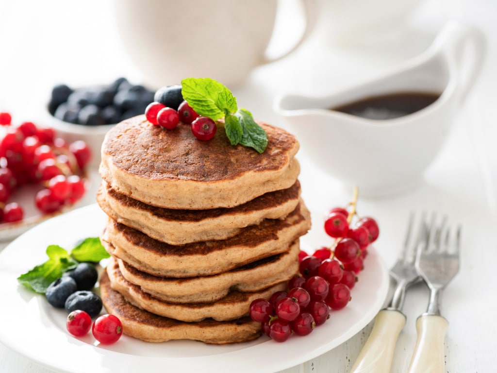 Healthy Banana Pancake