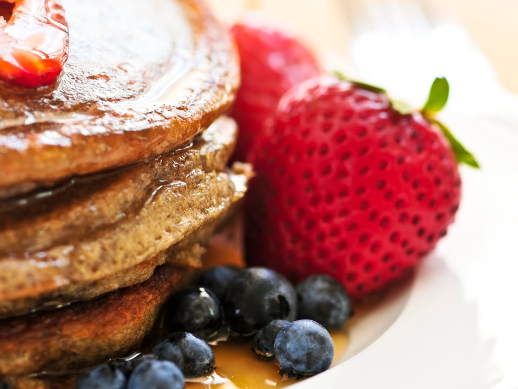 Whole wheat healthy pancakes