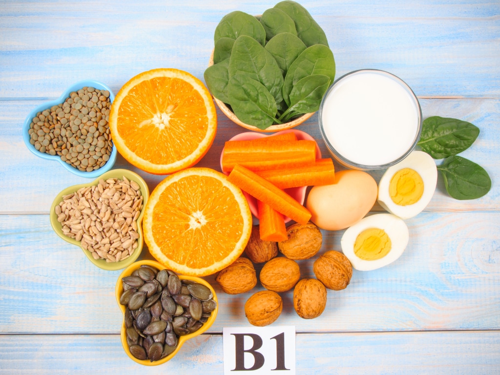 Thiamine  (Vitamin B1) food sources