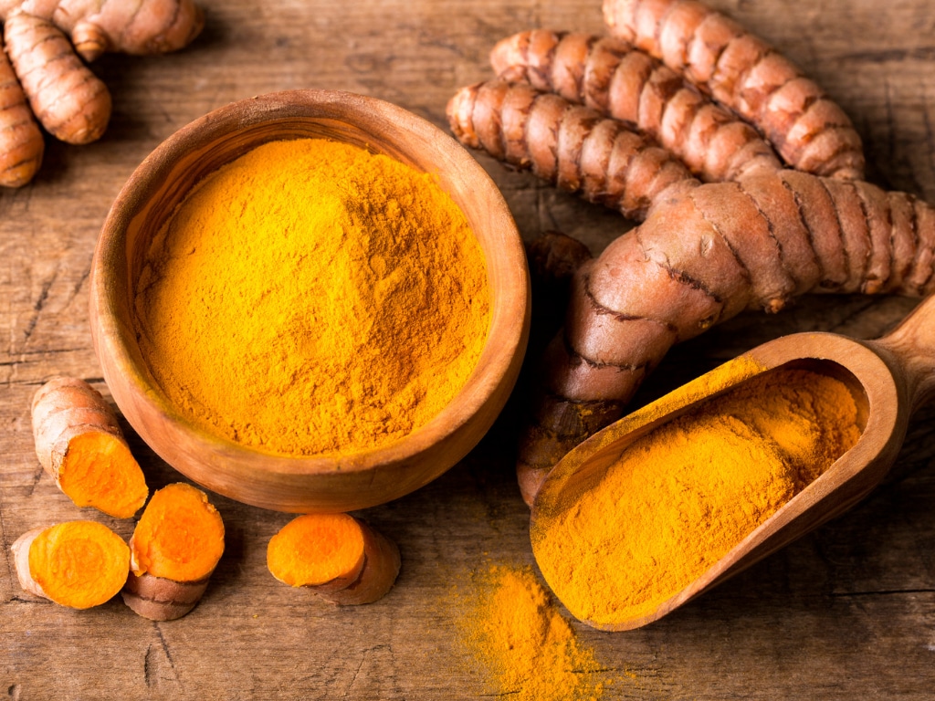 A natural remedy for premenstrual syndrome PMS
Turmeric powder