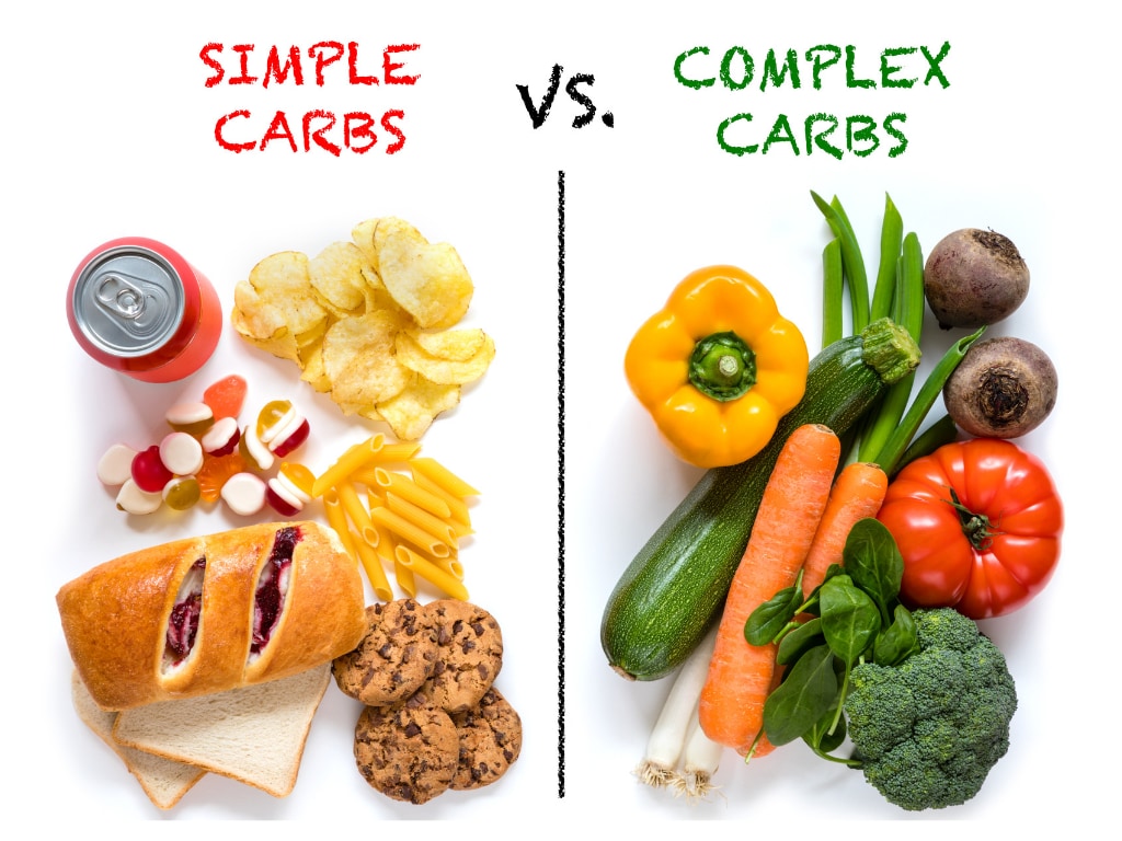 simple carbs vs. complex carbs