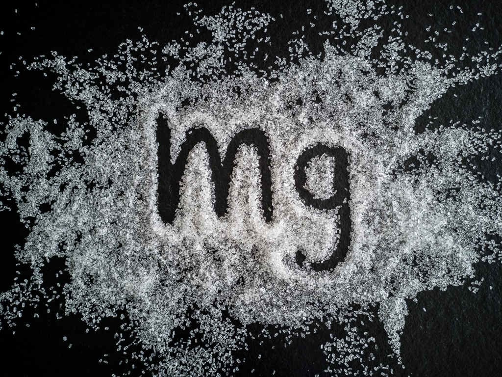 Epsom salt or magnesium sulfate