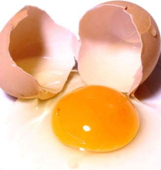 raw eggs